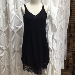 Free People Intimately Black Night Gown Size S